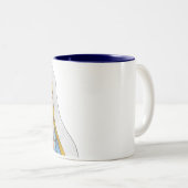 聖母 ツートーンマグカップ (正面右)