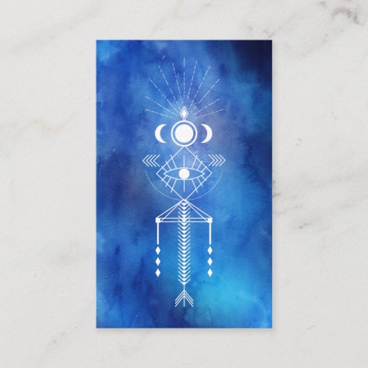 *~*聖水カラー霊気部族アステカ序文 名刺 (正面)