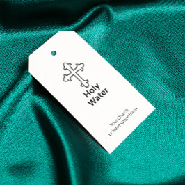 聖水キリスト教横断カスタム ギフトタグ