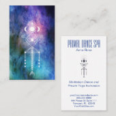 *~*聖水彩シャーマンアステカ原始 名刺 (正面/裏面)