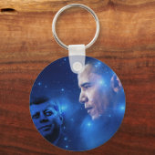 聖火の通過、ジョン・F・ケネディ・バラク・オバマ キーホルダー (正面)