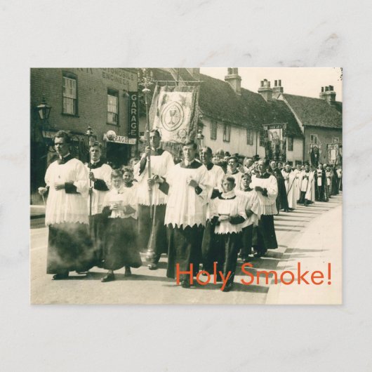 聖煙だ! ポストカード (正面)