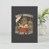 聖煙 ポープ レオ14世 キリスト教 教会 招待状 (スタンド正面)