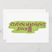 聖燭節の招待状 招待状 (正面/裏面)