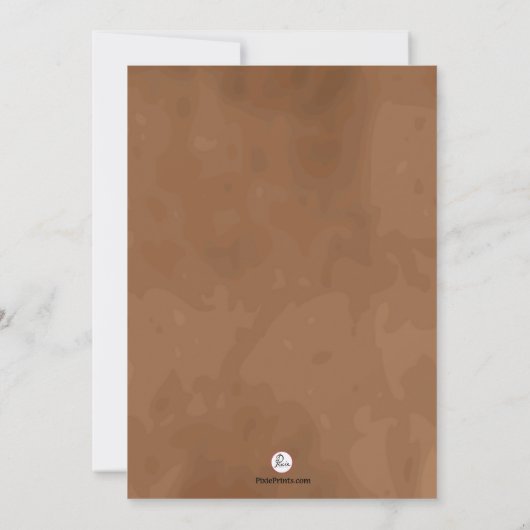 聖燭節の誕生日のパーティの招待状 招待状 (裏面)