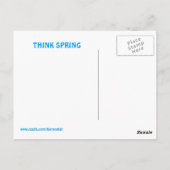 聖燭節の郵便はがきを祝って下さい ポストカード (裏面)