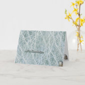 聖燭節-それは…来ています カード (黄色い花)