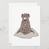 聖燭節 招待状 (正面/裏面)