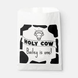 聖牛かわいい女の子の牛の誕生日パーティーの好意バッグ フェイバーバッグ