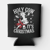 聖牛それがクリスマス牛おもしろい恋人ファーム 缶クーラー (正面)