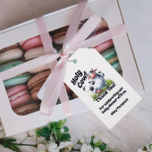 聖牛の赤ちゃんシャワーありがとう ギフトタグ