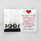 聖牛クリスマスグリーティングカード シーズンカード (内部)