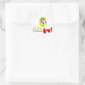 聖牛ステッカー ラウンドシール (バッグ)