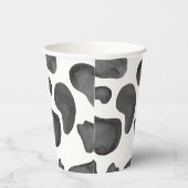 聖牛ピンクの牛のプリント赤ちゃんシャワー本ベビー 紙コップ (右)