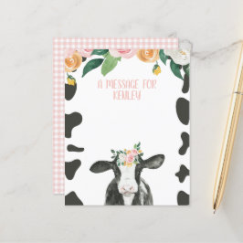 聖牛ピンクジンガムフローラ時間カプセルメッセージ