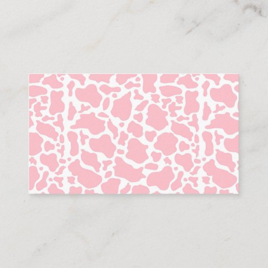 聖牛ピンクボホベイビーシャワーブックベビー エンクロージャーカード (裏面)