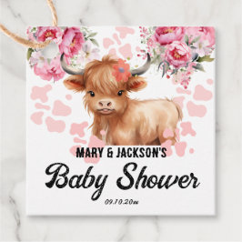 聖牛フローラ赤ちゃんシャワー フェイバータグ