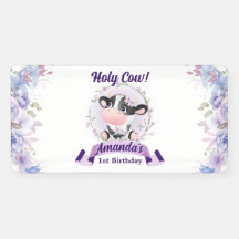 聖牛フローラ1歳の誕生日パーティー