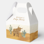 聖牛ボホミニマルサボス砂漠の赤ちゃんシャワー フェイバーボックス (裏面)