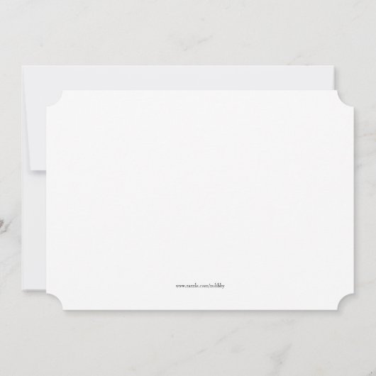 聖牛写真の国の誕生日パーティーへの招待 招待状 (裏面)