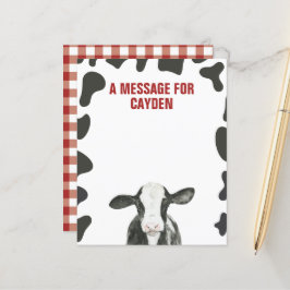 聖牛初誕生日時間カプセルメッセージカード