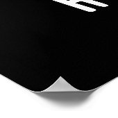 聖牛動物おもしろいプンダーク ポスター (角)