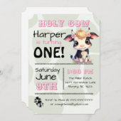 聖牛国誕生会の招待状 招待状 (正面/裏面)