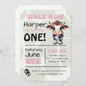 聖牛国誕生会の招待状 招待状 (正面/裏面)