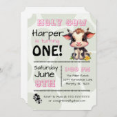 聖牛国誕生会の招待状 招待状 (正面/裏面)