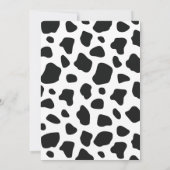 聖牛女1歳の誕生日 招待状 (裏面)