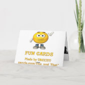 聖牛挨拶カード カード (裏面)