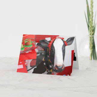 聖牛挨拶カード カード