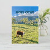 聖牛祝いカード サンキューカード (スタンド正面)