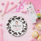 聖牛私が回ってる！第1回誕生日パーティー ペーパープレート (パーティー)