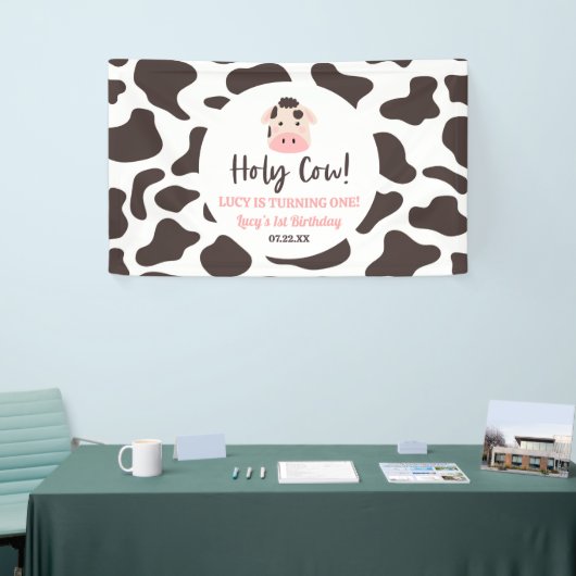 聖牛私が回ってる！第1回誕生日パーティー 横断幕 (トレードショー)