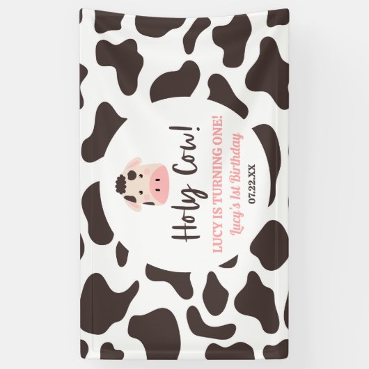 聖牛私が回ってる！第1回誕生日パーティー 横断幕 (縦)