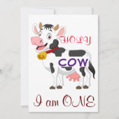 聖牛私は一人の子供 招待状 (正面)