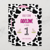 聖牛第一パーティの招待状 招待状 (正面/裏面)