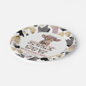 聖牛素朴赤ちゃんシャワーパーティープレート ペーパープレート (アングル)