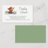 聖牛表示シャワー囲いカード エンクロージャーカード (正面/裏面)