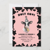 聖牛誕生会 招待状 (正面)