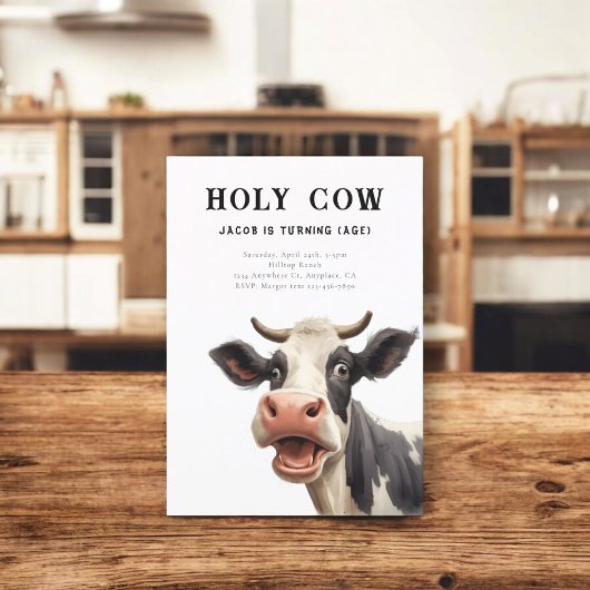 聖牛誕生会 招待状