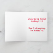 聖牛誕生日カード サンキューカード (内部)