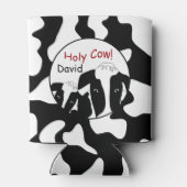 聖牛誕生日 パーソナライズされた 缶クーラー (裏面)