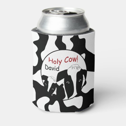 聖牛誕生日 パーソナライズされた 缶クーラー (缶裏面)