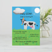 聖牛誕生日 招待状 (スタンド正面)
