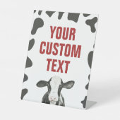 聖牛赤1歳 台座サイン (正面)