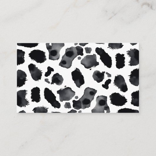 聖牛農場動物の赤ちゃんシャワーおむつラッフル エンクロージャーカード (裏面)