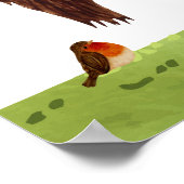 聖牛農場動物の赤ちゃんシャワーへようこそ ポスター (角)