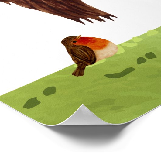 聖牛農場動物の赤ちゃんシャワーへようこそ ポスター (角)